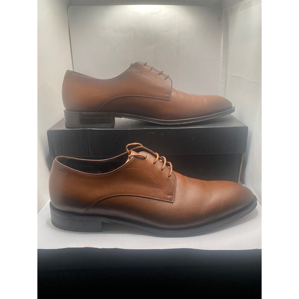 Boss Men’s Derrick Plain Toe Oxfords Size 11